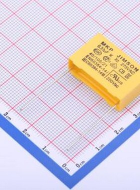 MKP334K275A12 安规电容 330nF ±10% 275V 等级:X2 插件,P=22.5m
