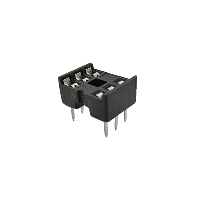 ICS-306-T【IC SOCKET, DIP, 6P 2.54MM PITCH】