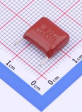 MES224K2L4AS4035A1 薄膜电容 220nF ±10% 450V 插件,P=10mm