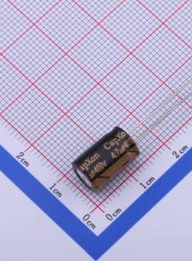 FK4R7M400F115A 直插铝电解电容 4.7uF ±20% 400V 插件,D8xL11.5