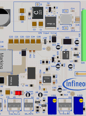 TLD5099EPB2BEVALKITTOBO1【EVAL BOARD B2B TLD5099EP 】