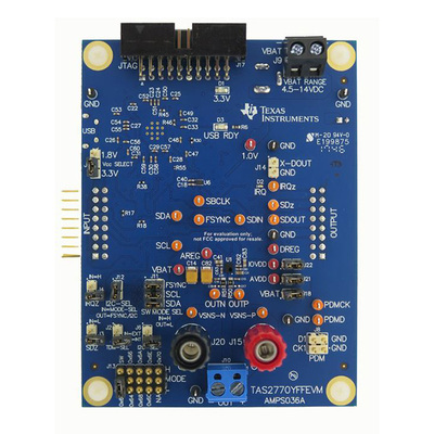 TAS2770YFFEVM【EVAL BOARD FOR TAS2770 】