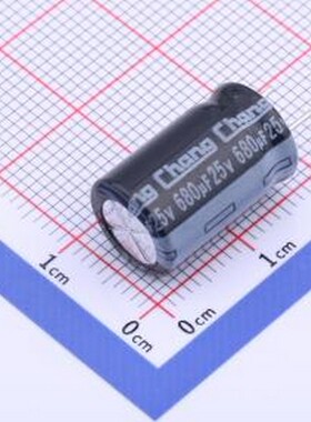 RL1E681MG160Z40CV0 直插铝电解电容 680uF 25V 插件,D10xL16mm