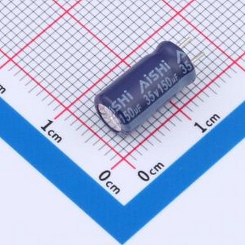 ERJ1VM151E12C30T 直插铝电解电容 150uF 35V 插件,D6.3xL12mm