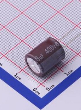 EGS2GM6R8G12CC0T 直插铝电解电容 6.8uF ±20% 400V 插件,D10xL1