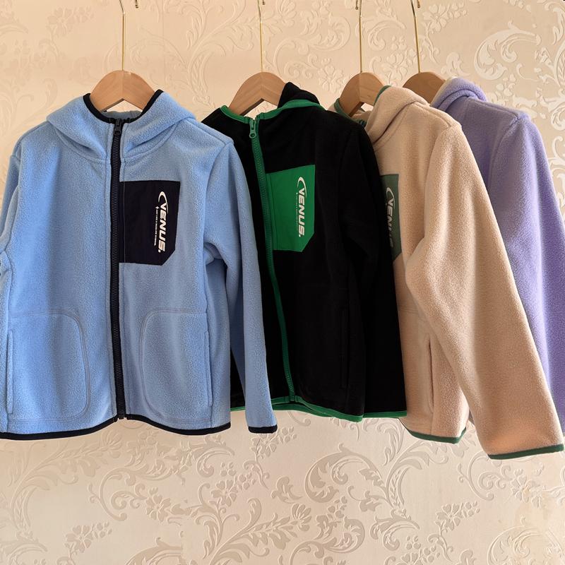 男童摇粒绒内胆秋冬装外套抗静电