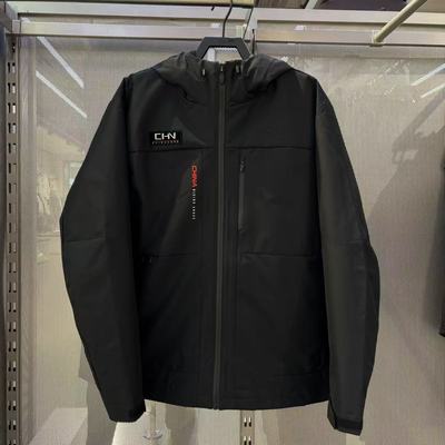 安踏三合一羽绒内胆厚外套男2025冬季新款连帽冲锋衣152547609