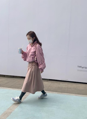 XIAONI2024韩国mabli*品牌早秋半身裙工装半裙韩版秋季东大门半裙