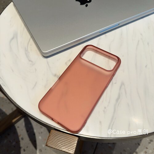 磨砂 iPhone18 pro max手机壳酒红色适用苹果18pro超薄保护套17promax防指纹新款塑料硬壳