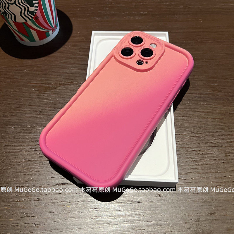 渐变色 iPhone16 pr手机保护套/壳