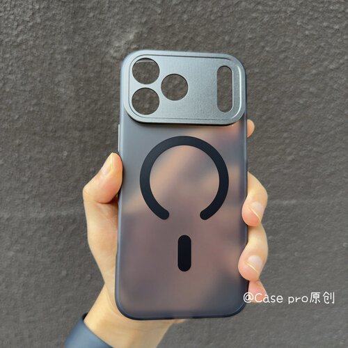 金属镜头 肤感iPhone18promax手机壳磁吸软边适用苹果18pro保护套新款17 pro max高级感全包防摔