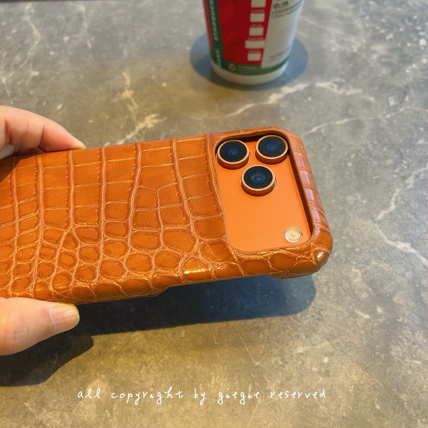 半包皮套 棕色iPhone17promax手机壳适用苹果air保护壳16 pro max磨砂15/14/13新款