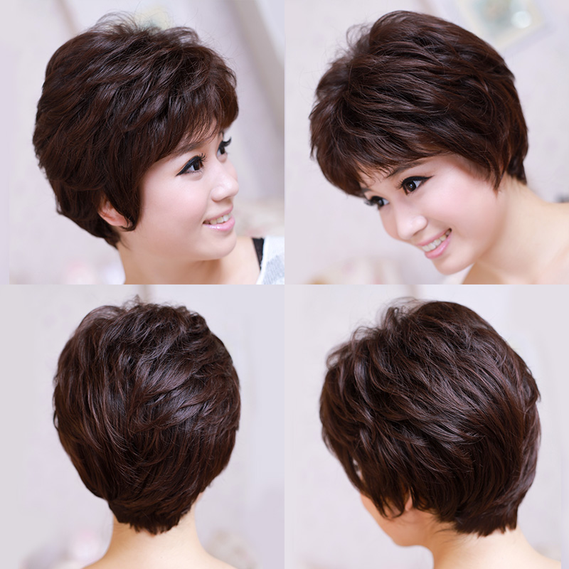 Perruque JUHANGWIGS     cheveux courts - Ref 2609813 Image 5