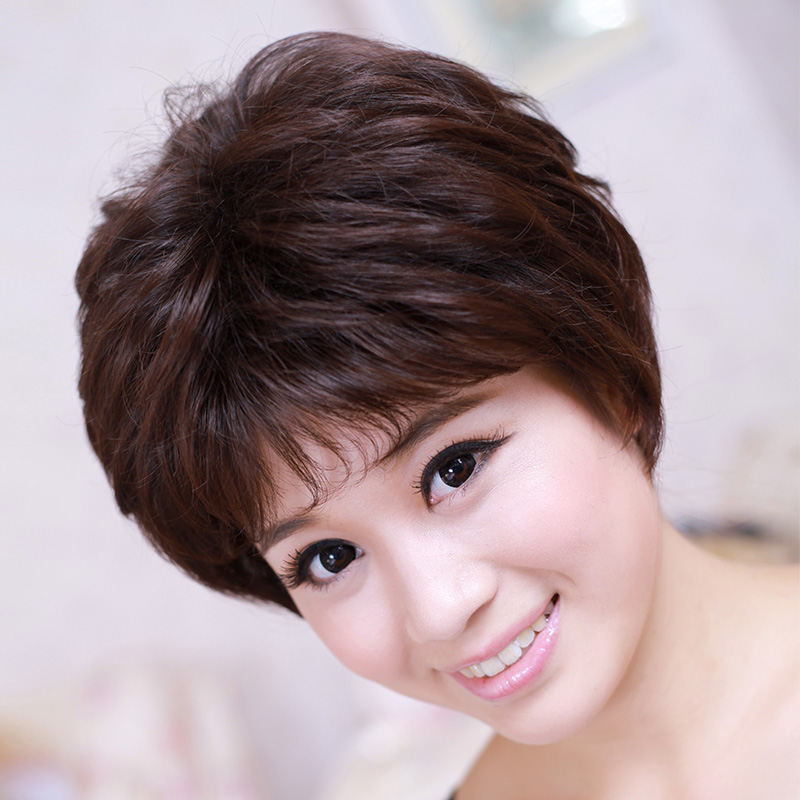 Perruque JUHANGWIGS     cheveux courts - Ref 2609813 Image 4