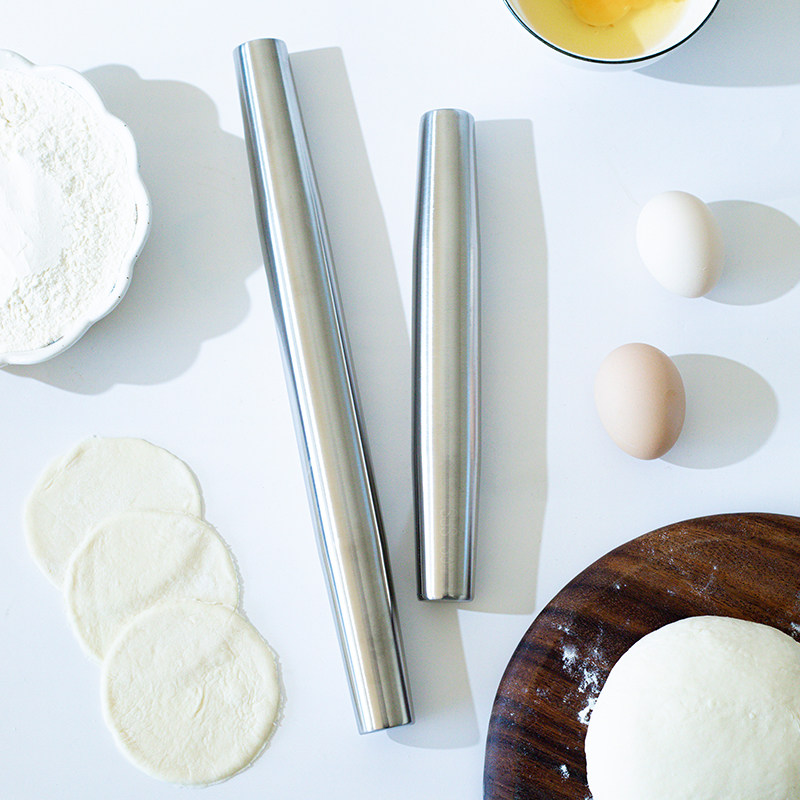 304不锈钢擀面杖家用大小号实心赶杆干擀面棍面棒非木不粘皮神器,厨房/烹饪用具,擀面杖,淘宝优惠券,粉丝福利购,淘宝优惠卷
