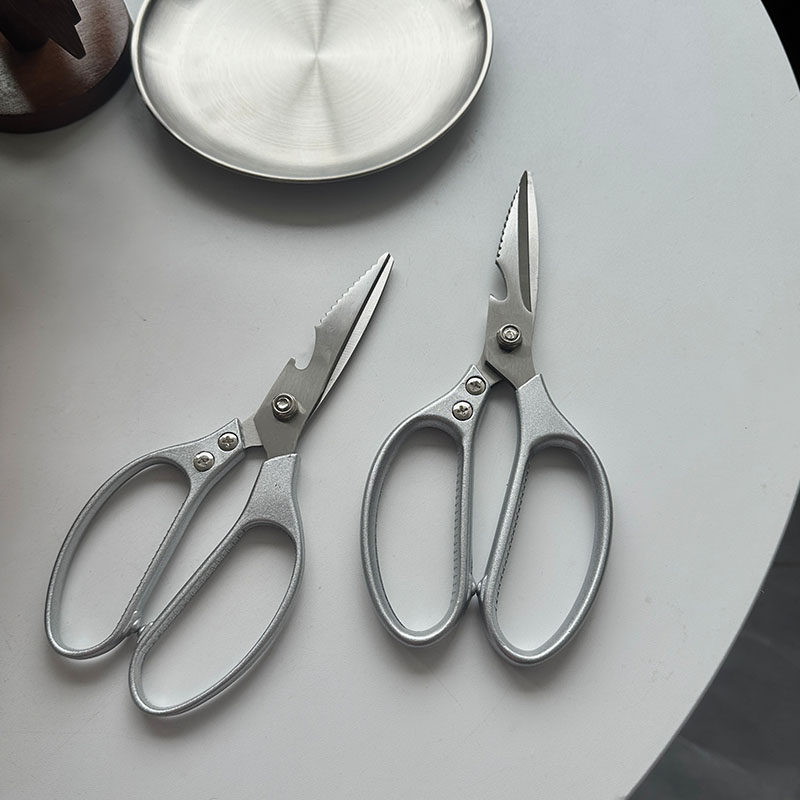 不锈钢剪刀家用厨房剪鸡骨剪子强力剪刀刮鱼鳞剪刀开瓶盖多功能,居家日用,厨房剪刀,淘宝优惠券,粉丝福利购,淘宝优惠卷