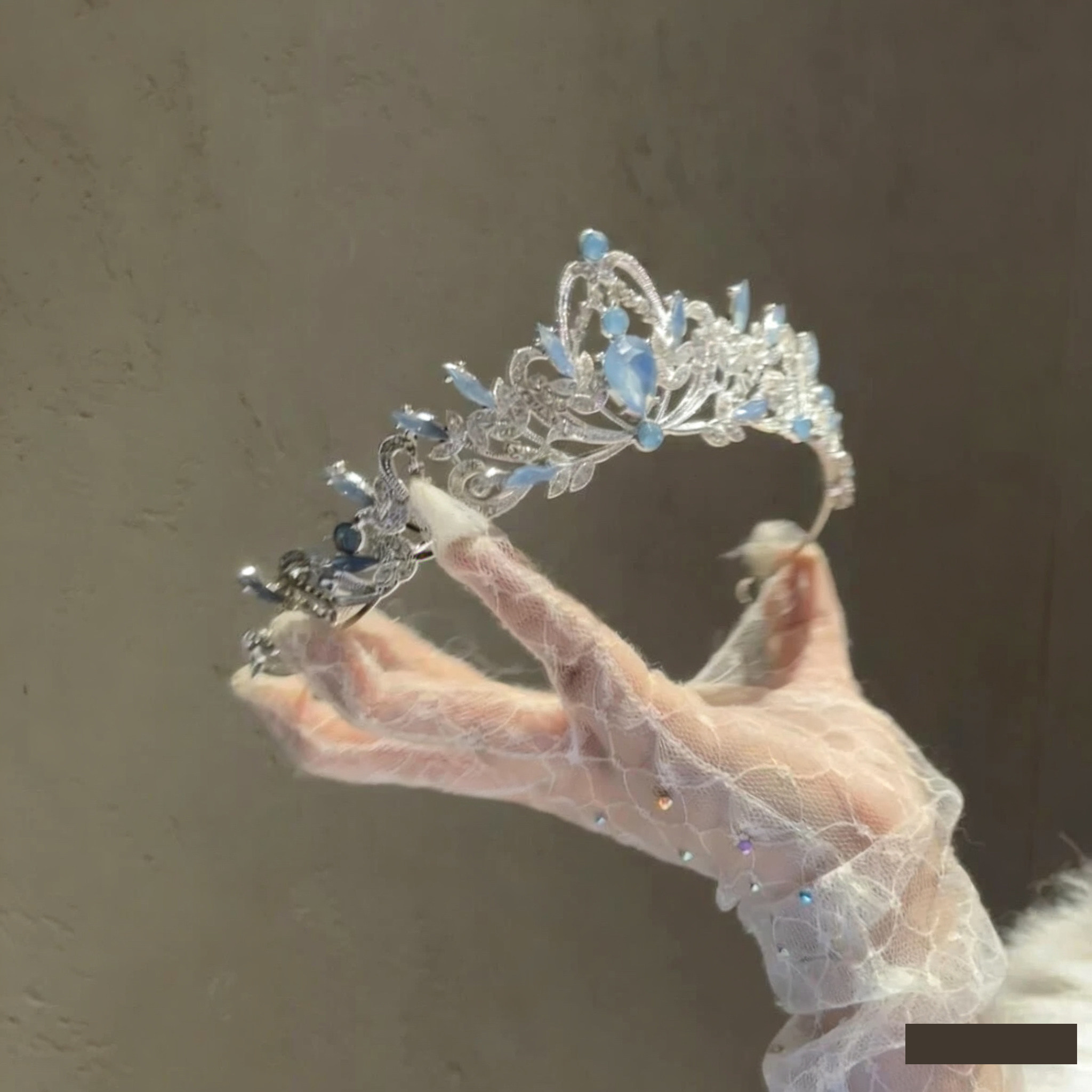 为你加冕~粉色水晶公主皇冠头饰女十八岁生日王冠lolita拍照王冠