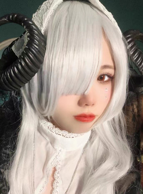 森系绵羊角cos发箍表演出漫展万圣诞节黑暗系搞死系lolita头发饰