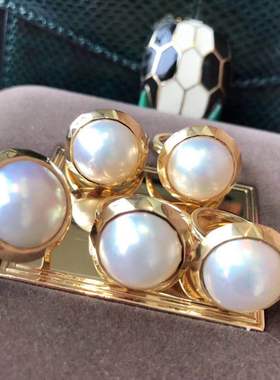 每天双11 海水珍珠马贝成品  20