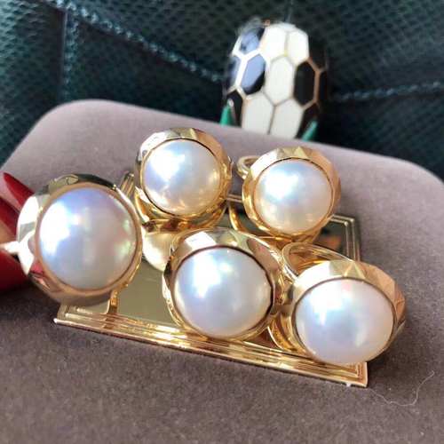 每天双11海水珍珠马贝戒指成品