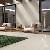 星云白户外通体石英砖别墅庭院生态地铺石花岗岩砖防冻抗压耐磨砖