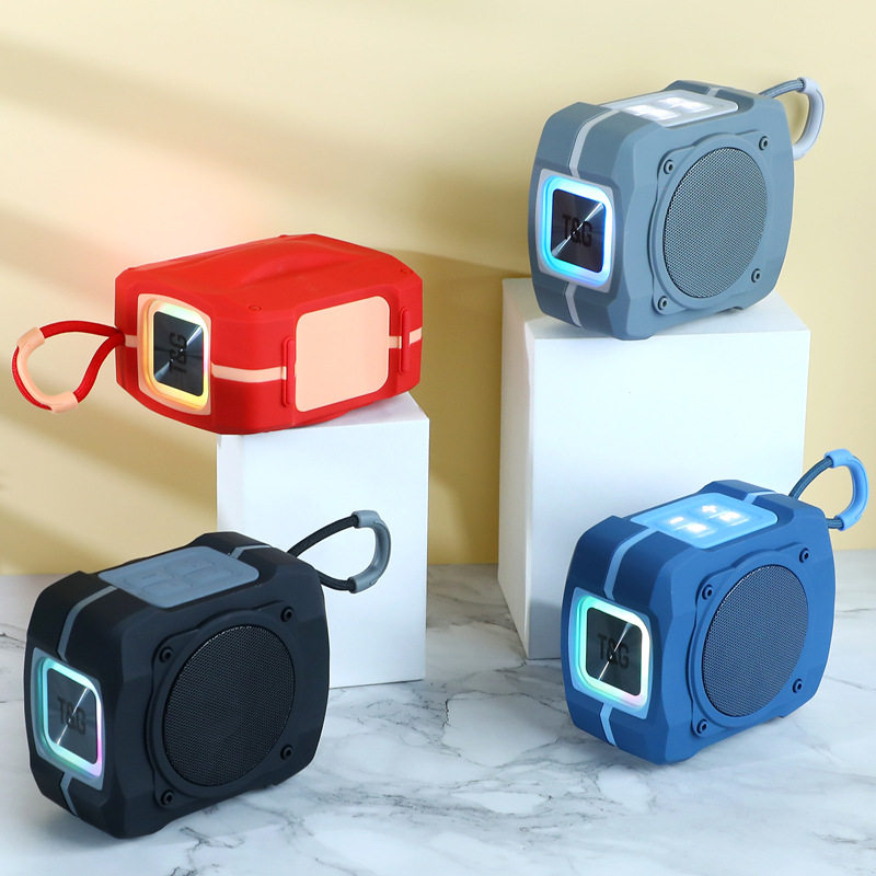 tg661新款小型便携手提蓝牙音箱户外迷你无线插卡tws串联音响