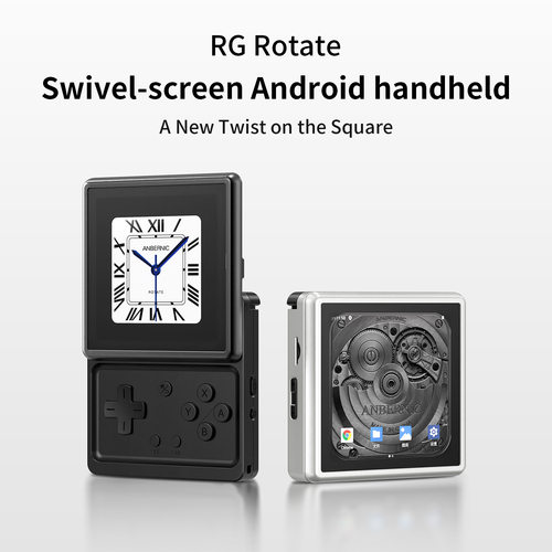 新款rg rotate 旋转屏安卓复古便携连电视手提怀旧掌上游戏机