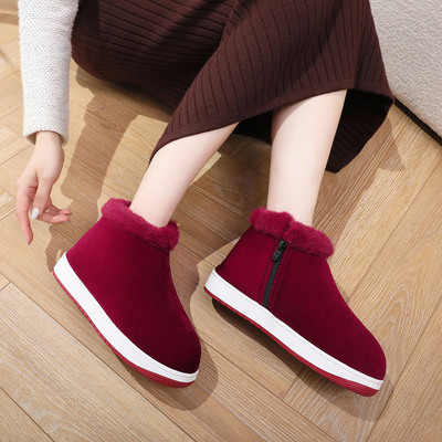 2025冬季新款厚底运动保暖棉鞋
