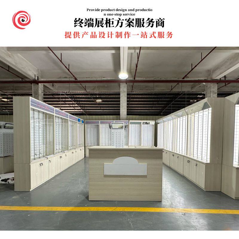 储物中山密度板烤漆眼睛展柜