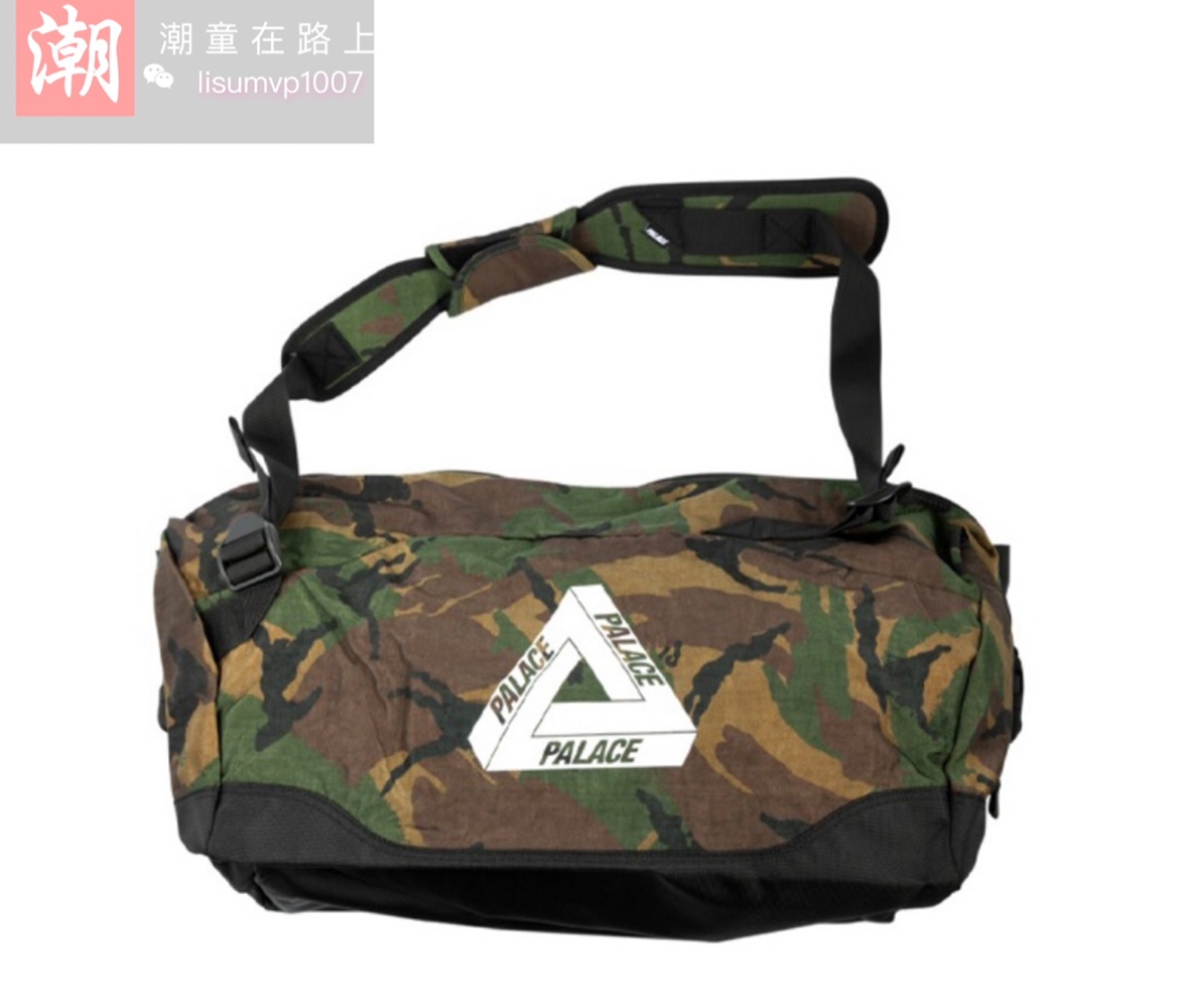 Palace Camo Clipper Bag三角logo迷彩 桶包 斜挎包