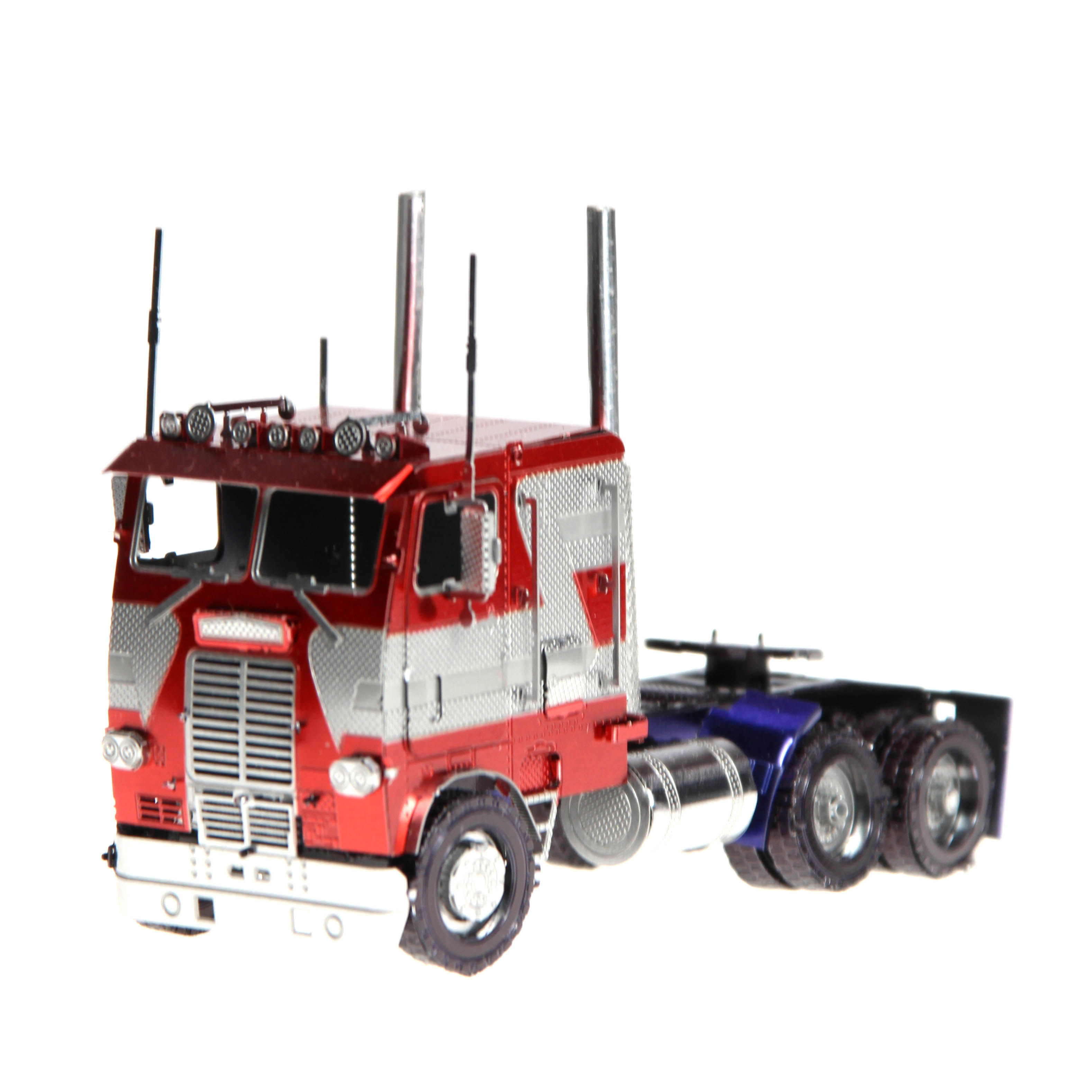 爱拼 3d全金属不锈钢模型 diy玩具益智拼图 福莱纳coe平头卡车头