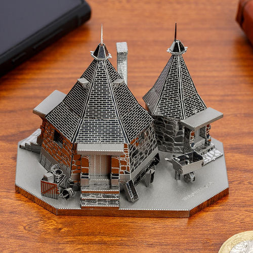 立体合金手工小屋拼装模型