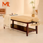 MT木质按摩床美容床推拿床家用美容院理疗床木质纹绣床整骨正脊床