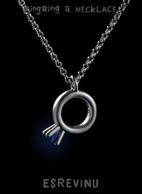 圣诞礼物宇宙记号情侣玛瑙项链