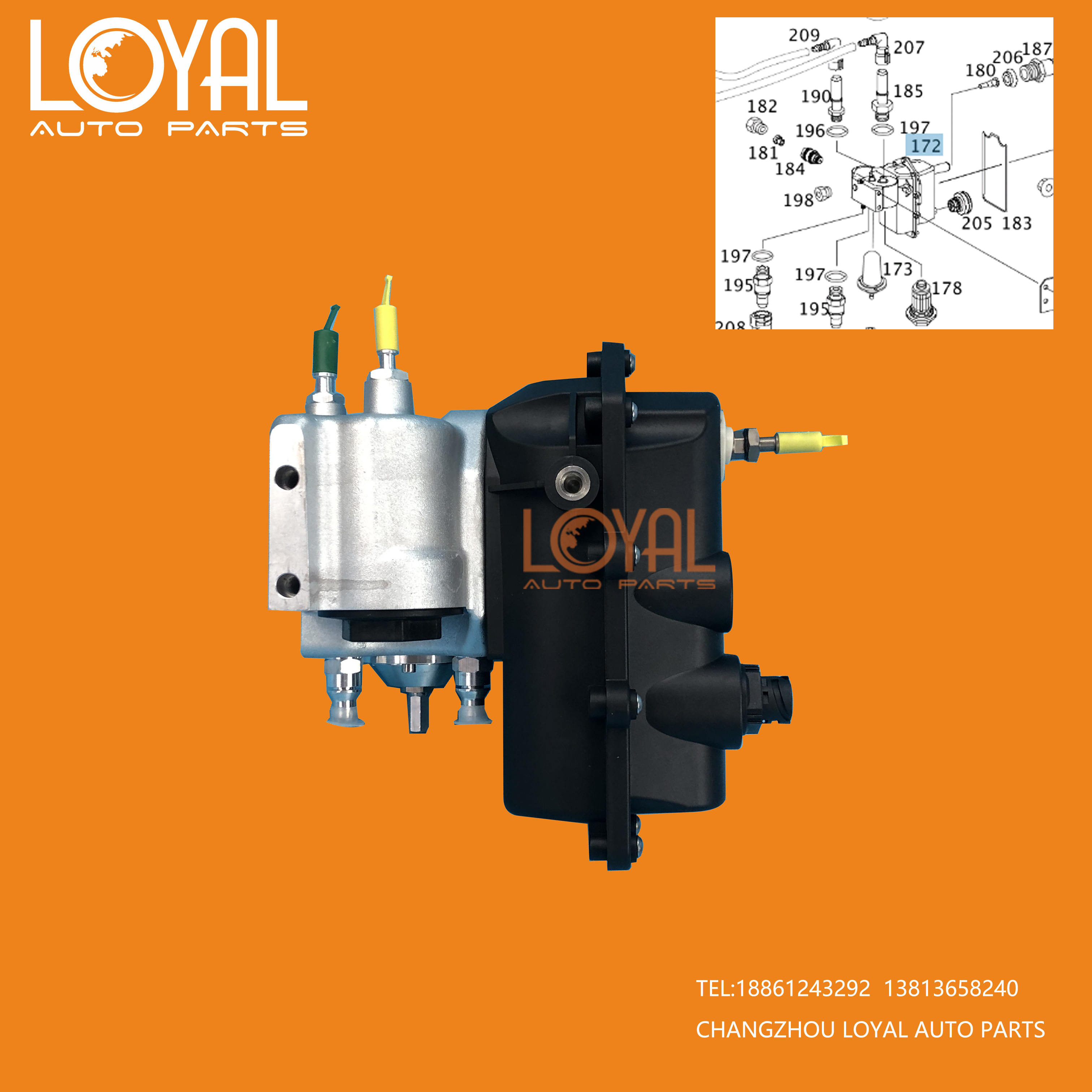 奔驰泵车卡车尿素泵配件