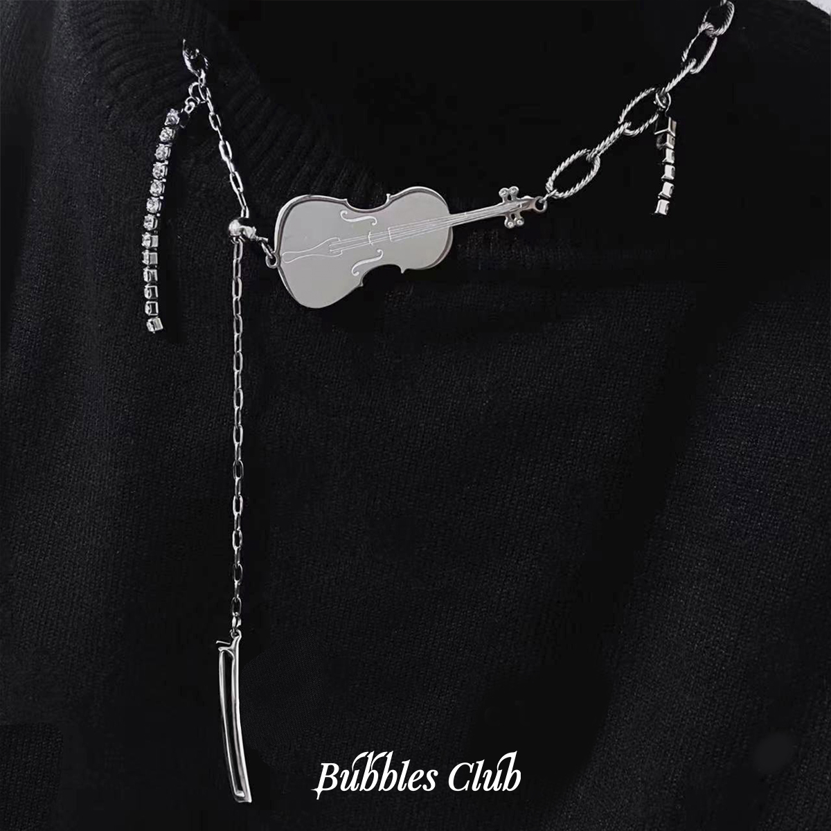bubblesclub冬日四重奏项链闪钻
