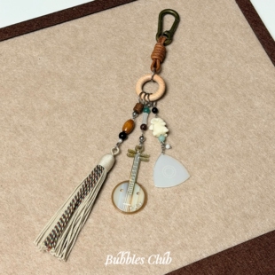 BubblesClub原创设计 流苏跑环挂件古筝琵琶阮二胡吊坠民乐周边