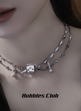 Bubbles Club四重奏系列 原创提琴琴码项链不规则小众设计