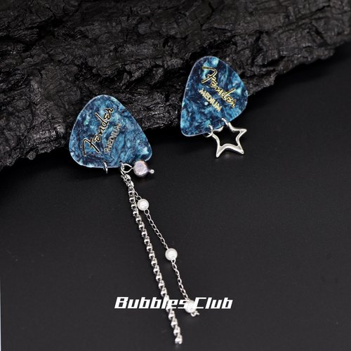 BubblesClub摇滚拨片耳饰
