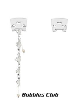 Bubbles Club四重奏系列 原创提琴琴码耳钉长链小众乐器周边