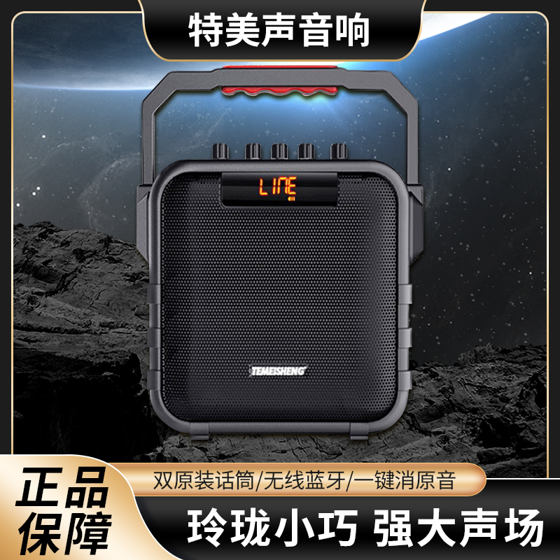 特美声SL05-26带消除原音手提便携式蓝牙户外音响重低音广场音箱