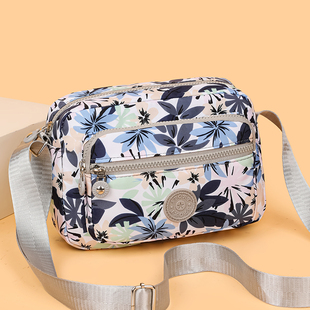 超轻便多层斜挎包女式2025新款包包韩版帆布包休闲单肩包布包小包