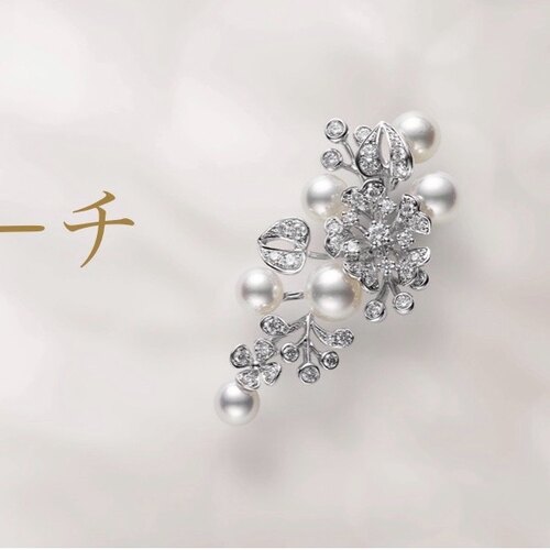 同款秀色日本复古优雅胸花