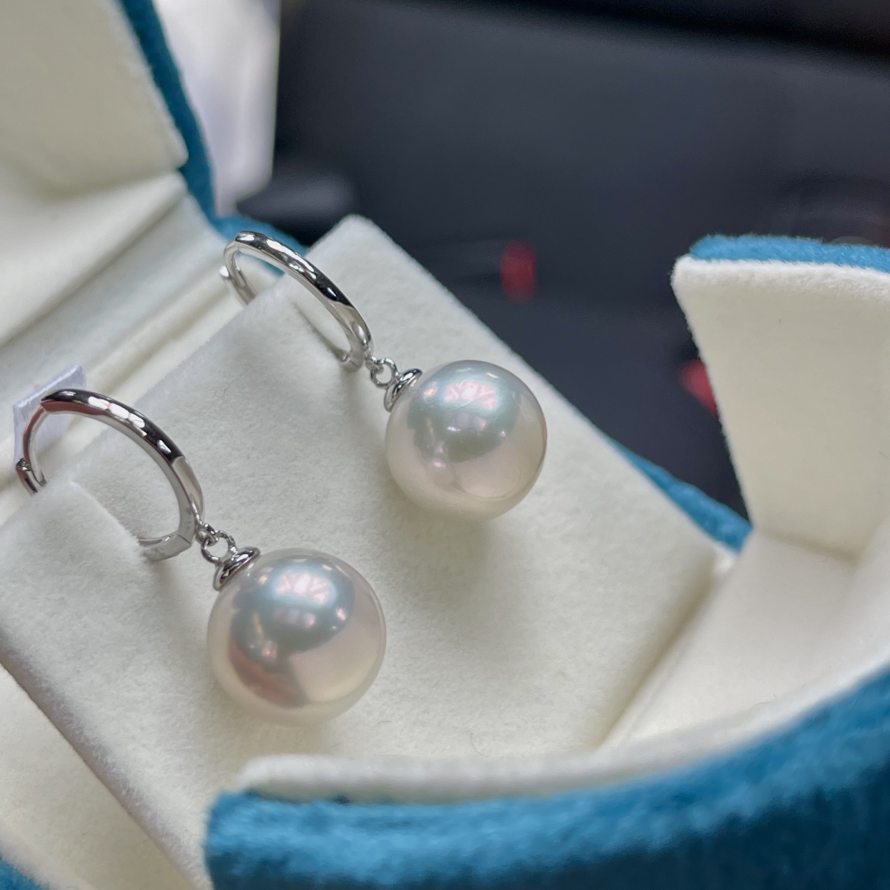 芭家珠宝风铃12-13mm淡水925纯银