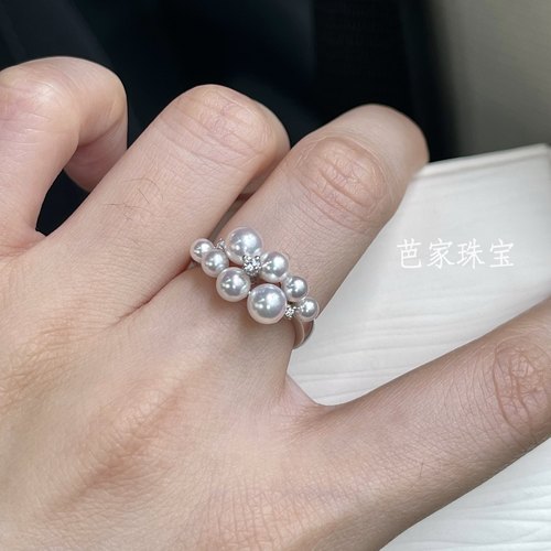 芭家珠宝葡萄日本akoya海水925