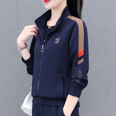 薄款中年妈妈减龄立领上衣时尚