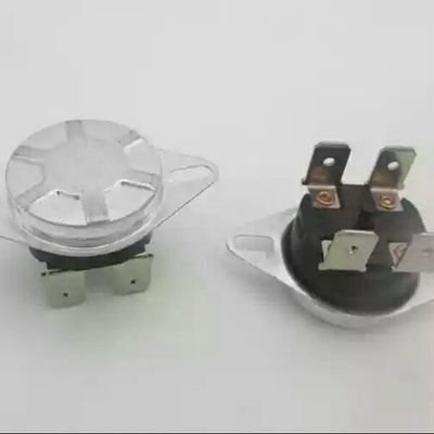 KSD303 突跳式温控开关 250V16A 【90度】 四脚 弯脚中间带开关