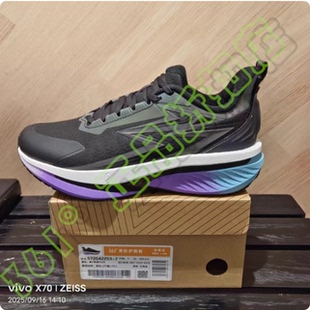 薄绒透气缓震跑鞋 361度男鞋 2253 新款 2025冬季 防护跑鞋 雨屏9代