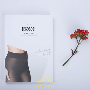 Wolford 50D 奥地利 Pure 丝袜14434 奢华超柔舒适连裤 打底裤