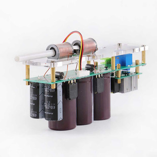 集成电磁炮套装 简单的多级DIY电磁炮 物理电学实验器材 科教模型